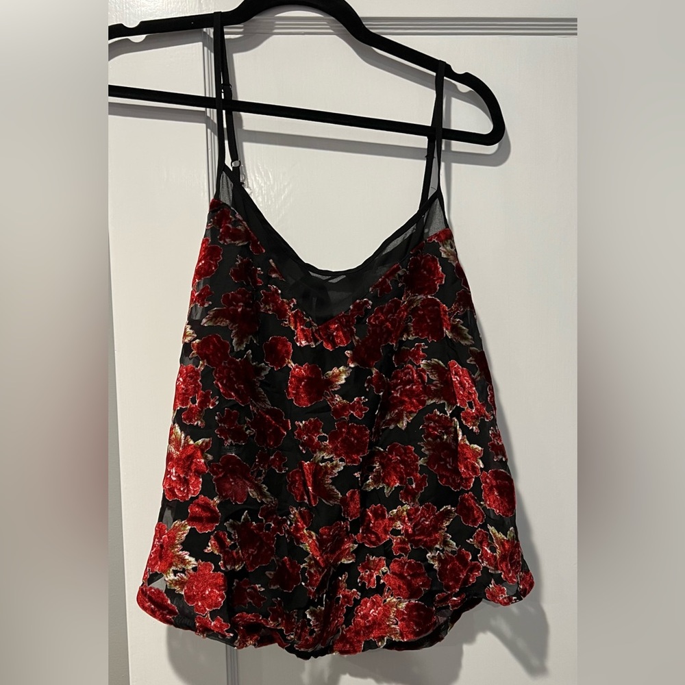 Rose Patterned Camisole
